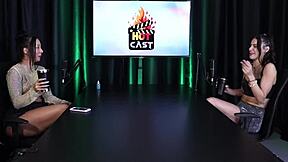 debora struggles with submission in sheer red lingerie, but it's so sexy 😳👗