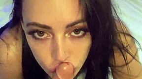 Does Whitney Wright cum hard in this BTS?