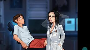 Hot Asian Teacher Jerks Student Off