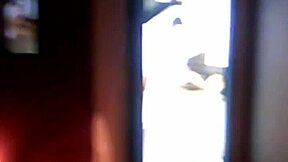 18-year-old Latina teen gives a hot blowjob