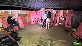 por trás das câmeras de gabriela ramos gravando com bettohfitness na marcenaria, binho ted e sandro lima