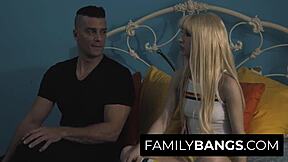 uncle visits stepniece's home to care for her, involving ramon nomar and kenzie reeves in family scenario
