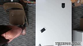 Cop fucks criminal in uniform, teen 18+ petite busted by suspect.