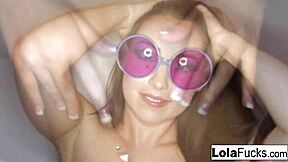 Lola Foxx Touches Herself With Deep Emotion.