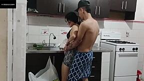 Is My Skinny Colombian Stepsister Ready For My Cum Inside?