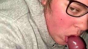 She says, 'I love giving amateur blowjobs like a slut.'