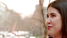 Czech teen bent over for tutor's big cock pounding