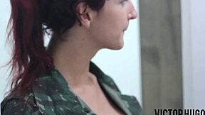 soldado victor hugo drills joy cardozo at hq