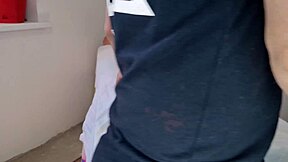 teen massage turns into steamy fingering and intense climax