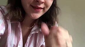 playing with my boyfriend’s dick to make girlfriends jealous