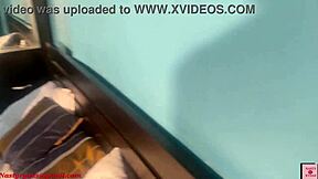 Ebony Teen Wins Threesome Challenge