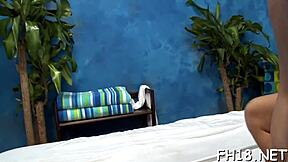 a relaxing massage for a beautiful teen 18+