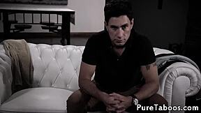 Taboo Stepdaughter Feels Intense Pleasure While Cocksucking and Riding Her Lover's Hard Cock in Erotic Fetish Scene