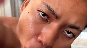 Amateur couple nysdel films a steamy pov blowjob with cum dripping in mouth