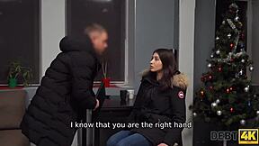 Russian lady trades pussy for cool car in debt4k