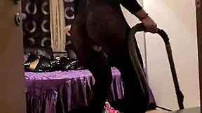 Andra Brazil Masturbate With Vacuum