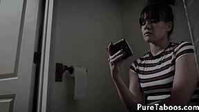 Stepsisters clash fiercely over their stepdad's rigid shaft.