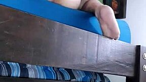 My stepfather lets me feel his hard dick and destroys my tight pussy after class.