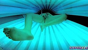 Hey bro, watch this blonde teen give an outdoor blowjob to me!