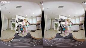 Wankzvr Initiation with Alyce Anderson and Brooke Haze – Ready for Big Cock?