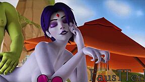 faustterm raven teen titans compilation