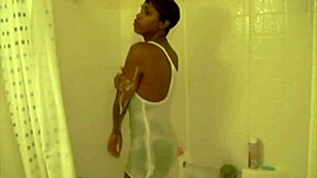 Sweetcandi4u teases on webcam with her wet ebony ass in panties.