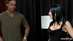 Mature Cougar Seduces Young Boy into Cheating Fuck While Husband’s Away