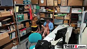 her hardcore office punishment with big cock