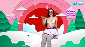 i messed up cosplaying as paulina sanchez and masturbated with dildo on cam