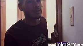 Gamer with Huge Ass and Tiny Feet Loves Cum on Face While Streaming Hardcore