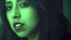 I exorcise the horny Marina Gold on Halloween