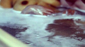 student kisses boyfriend passionately in apartment