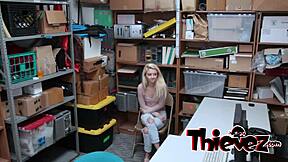 Hot Blonde Teen Banging Hard for Freedom