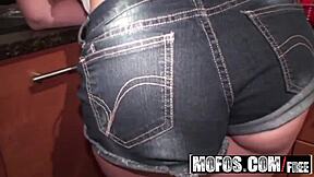 audrey rose tries anal for the first time