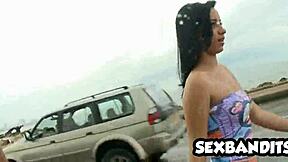 12 beautifull blue eyed latina teen 18+ fucks us on vacation19 with big ass and tits.