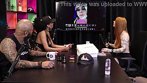 redhead angry after car accident creates music