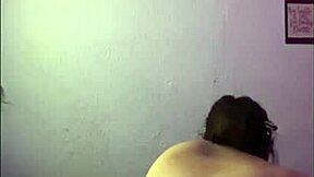 i touch my big tits and ass with a vibrator at home. feeling the homemade pleasure with my tattooed body.