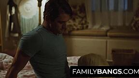 tiny princess kenzie reeves bangs with supportive brother nathan bronson