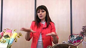 Tiny perverse brunette slut adores intense sex in lingerie