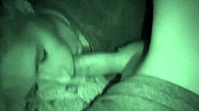 Blonde Teen Sucks Dick Hard in Bed Close Up BDSM Slave Not Sister Friend Night!