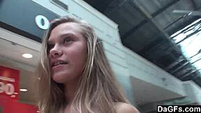 I... I pleasured myself at the tanning saloon, fingering my teen 18+ ass.