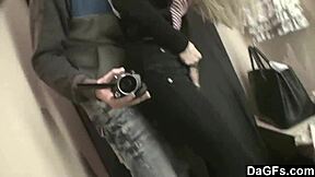 I... I pleasured myself at the tanning saloon, fingering my teen 18+ ass.