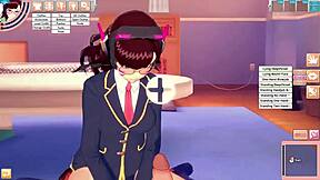 D.Va Gets Fucked in the Room!