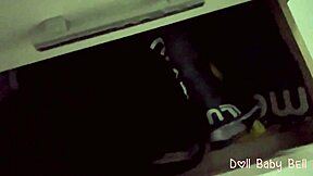 I hid stepsister's dildo after seeing her masturbate