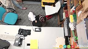 Teen Caught Shoplifting by Stepmom in Store!