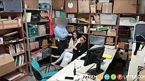 Teen Caught Shoplifting by Stepmom in Store!