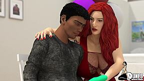 I enjoyed that milf's booty on my birthday, it was huge