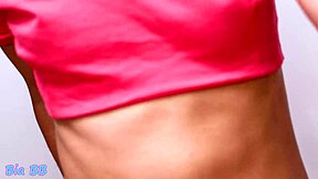 Young latina strips naked for casting photoshoot with producer