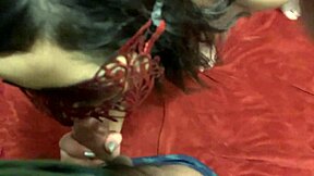 getting that spitroast action in a sexy threesome with latina teen 18+ 😈 deepthroat and riding included