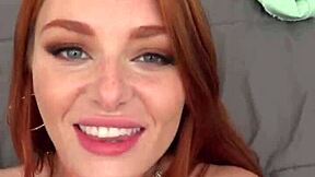 Busty redhead lacy lennon gets pounded outdoors 😍